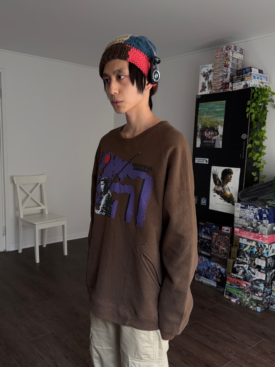 Novadelic 인더스트리얼 사무라이 스웻 셔츠 상품이미지4