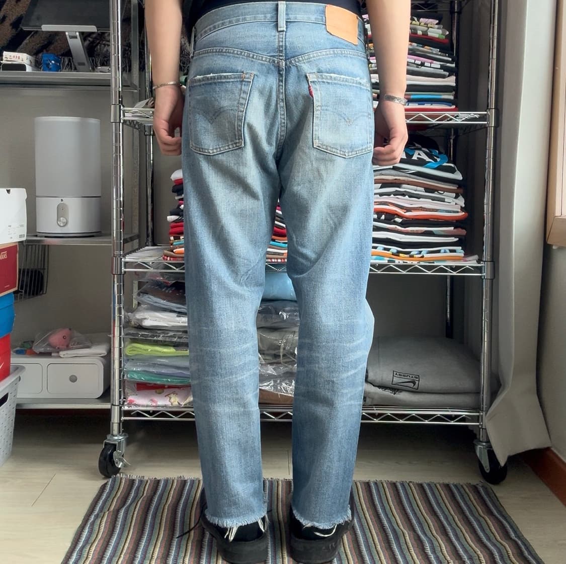 00s 리바이스 빅e 502 데님 팬츠 상품이미지1