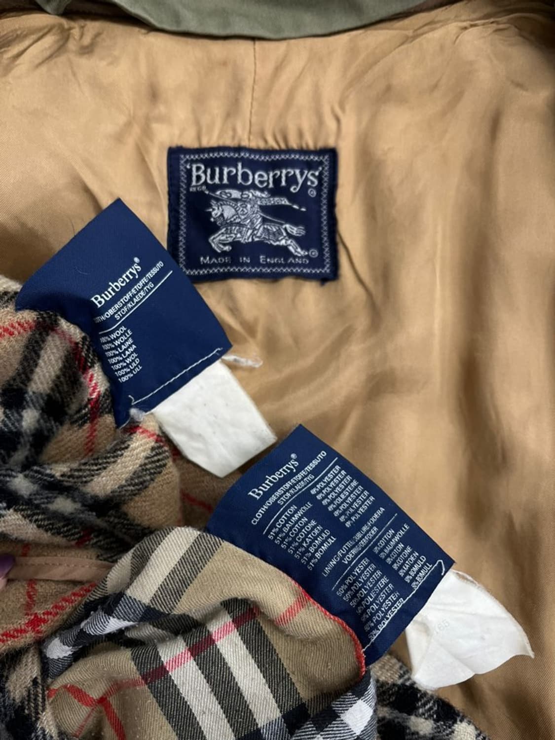 버버리 트렌치 코트/#737 상품이미지7