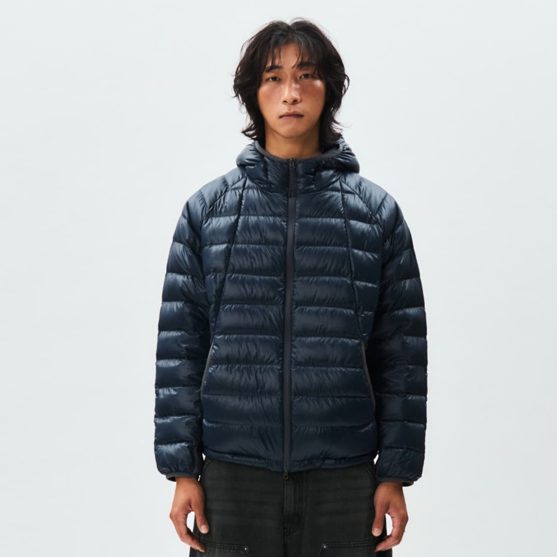 노티카 SAILING HOODED DOWN JACKET 네이비 상품이미지1