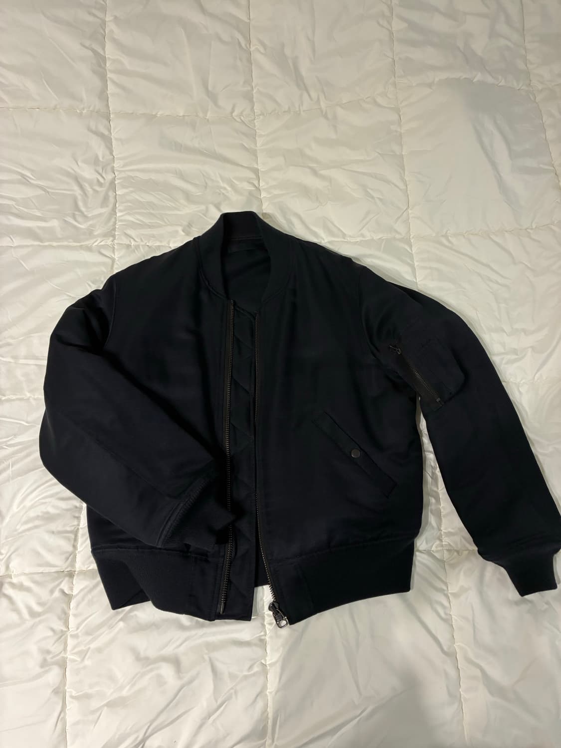 코모리 21aw 실크나이론 MA-1 3사이즈 샘플 상품이미지3