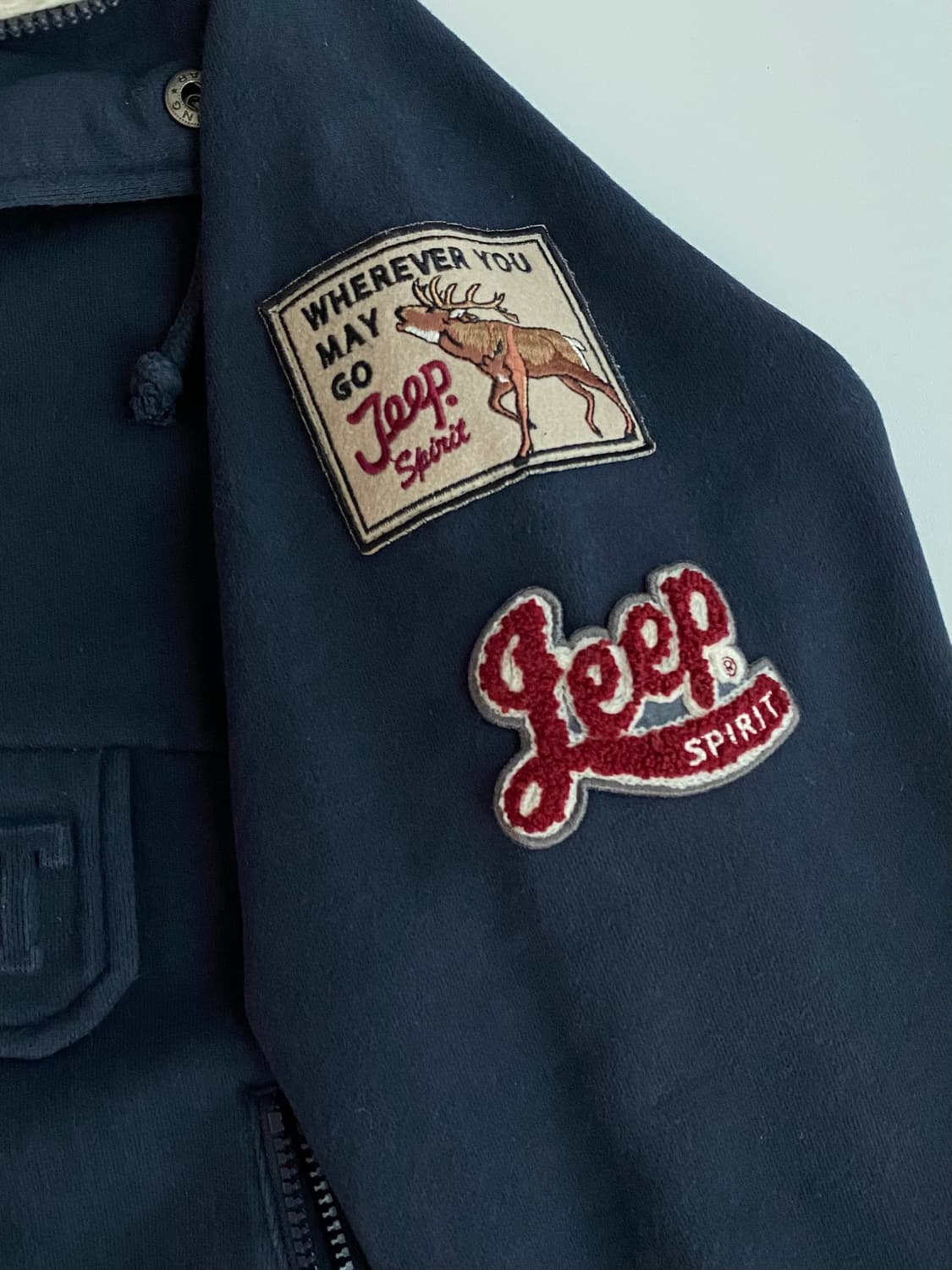 지프 스피릿 반집업 후드티 상품이미지5