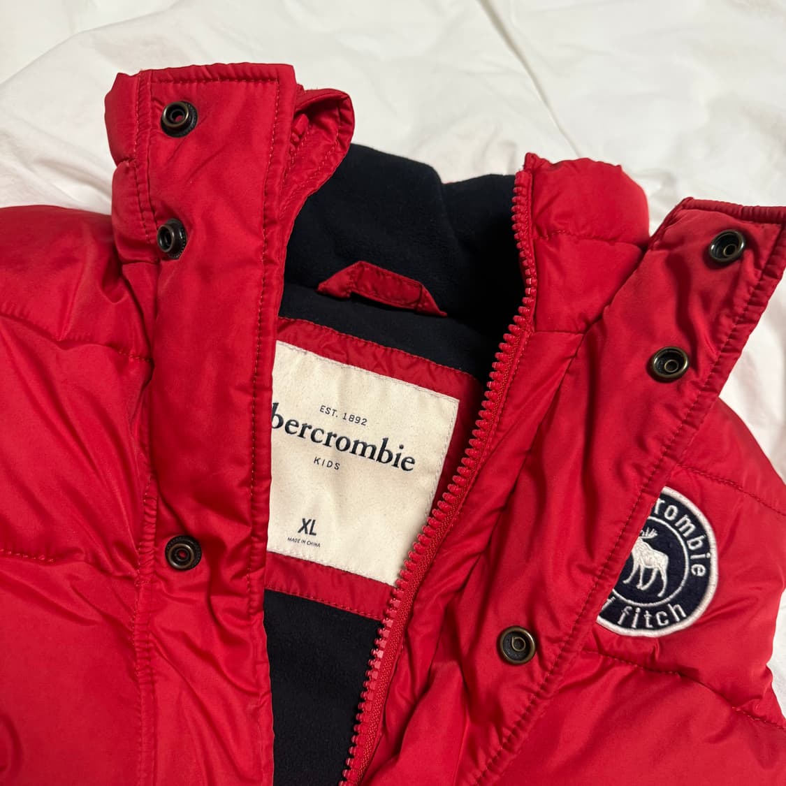 아베크롬비 패딩조끼 상품이미지5