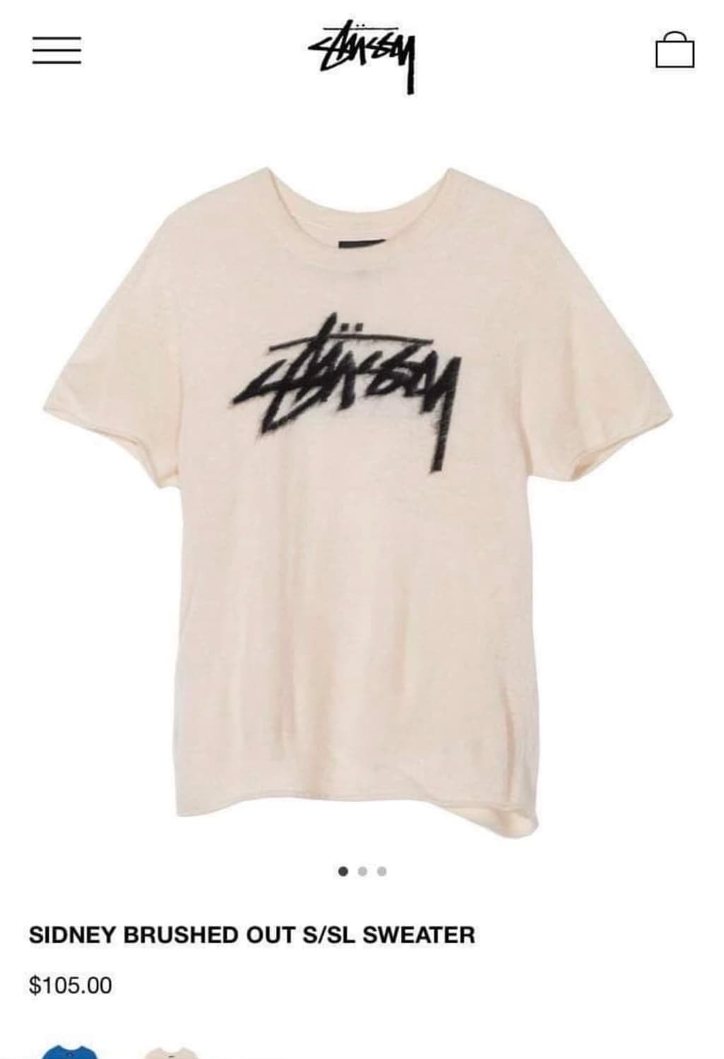 스투시 브러쉬드 니트 상품이미지3