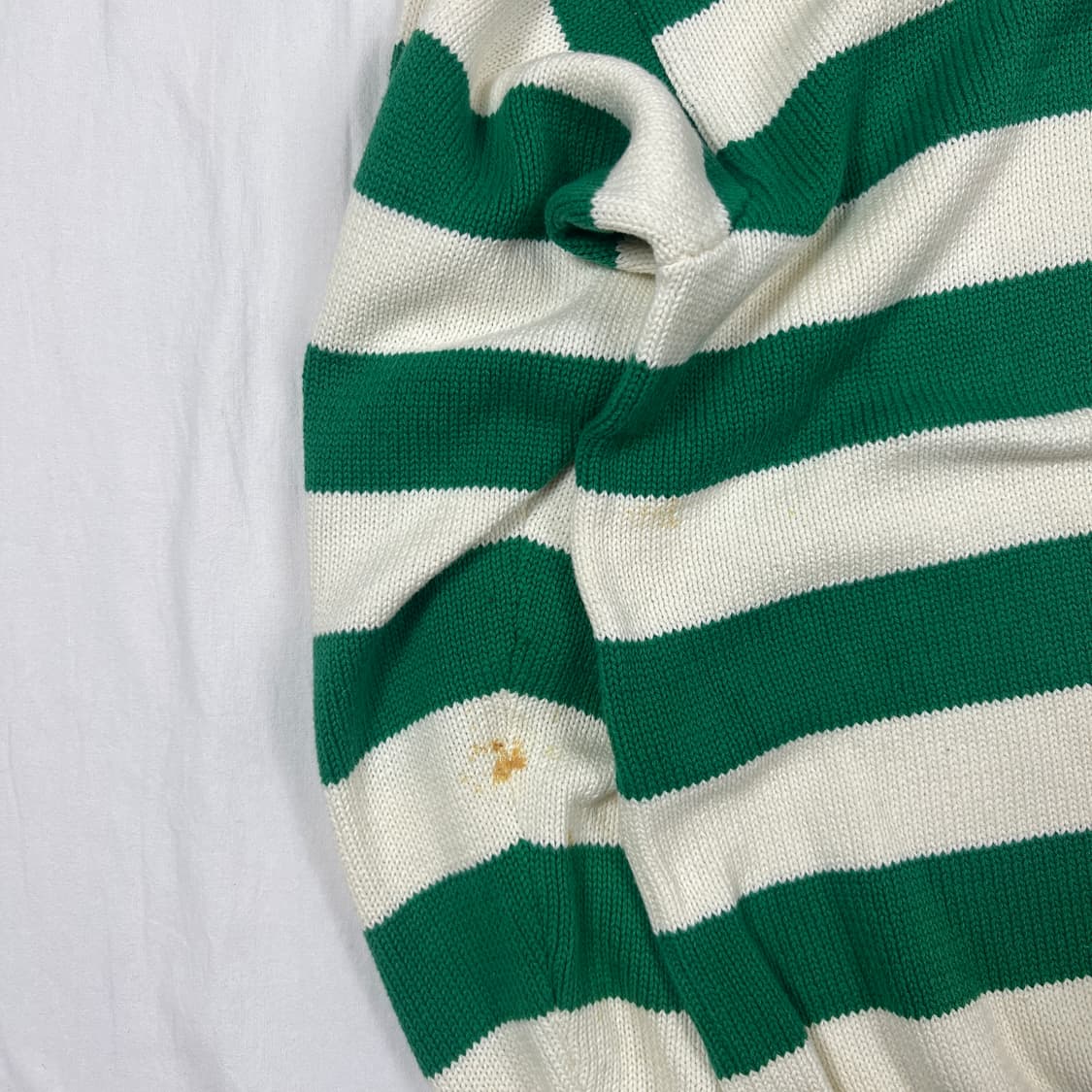 90‘s 폴로랄프로렌 polo 스펠아웃 스트라이프 니트 스웨터 상품이미지6