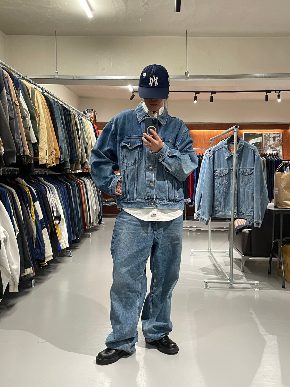 90‘s 랭글러 데님 자켓 상품이미지4