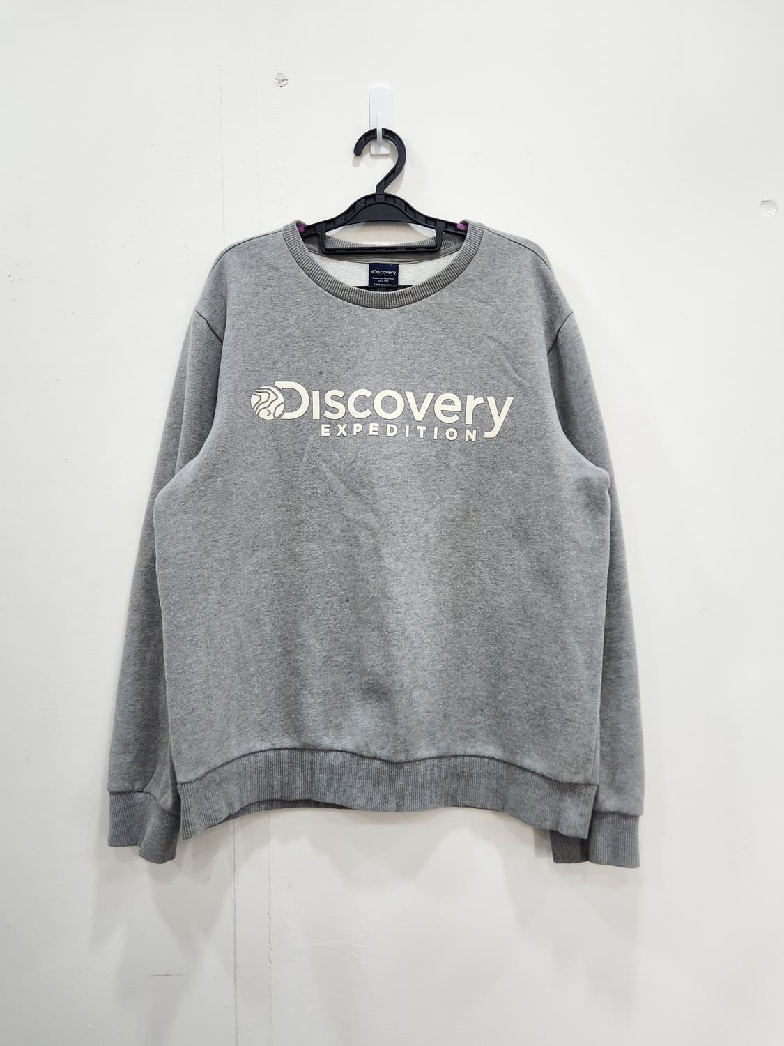 디스커버리 익스페디션 맨투맨 그레이 남성 105사이즈 상품이미지1