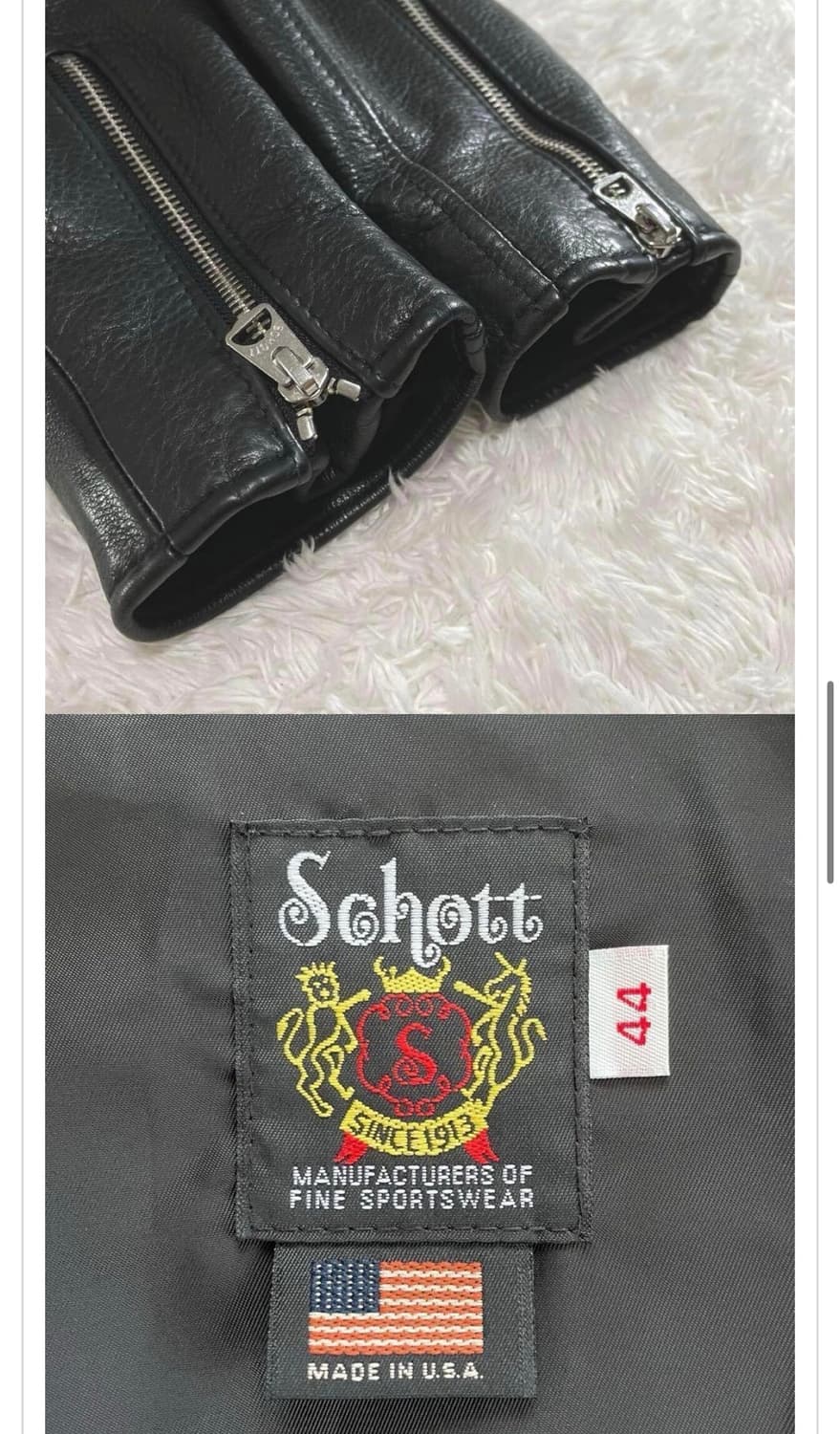 Schott 541 naked leather 상품이미지6