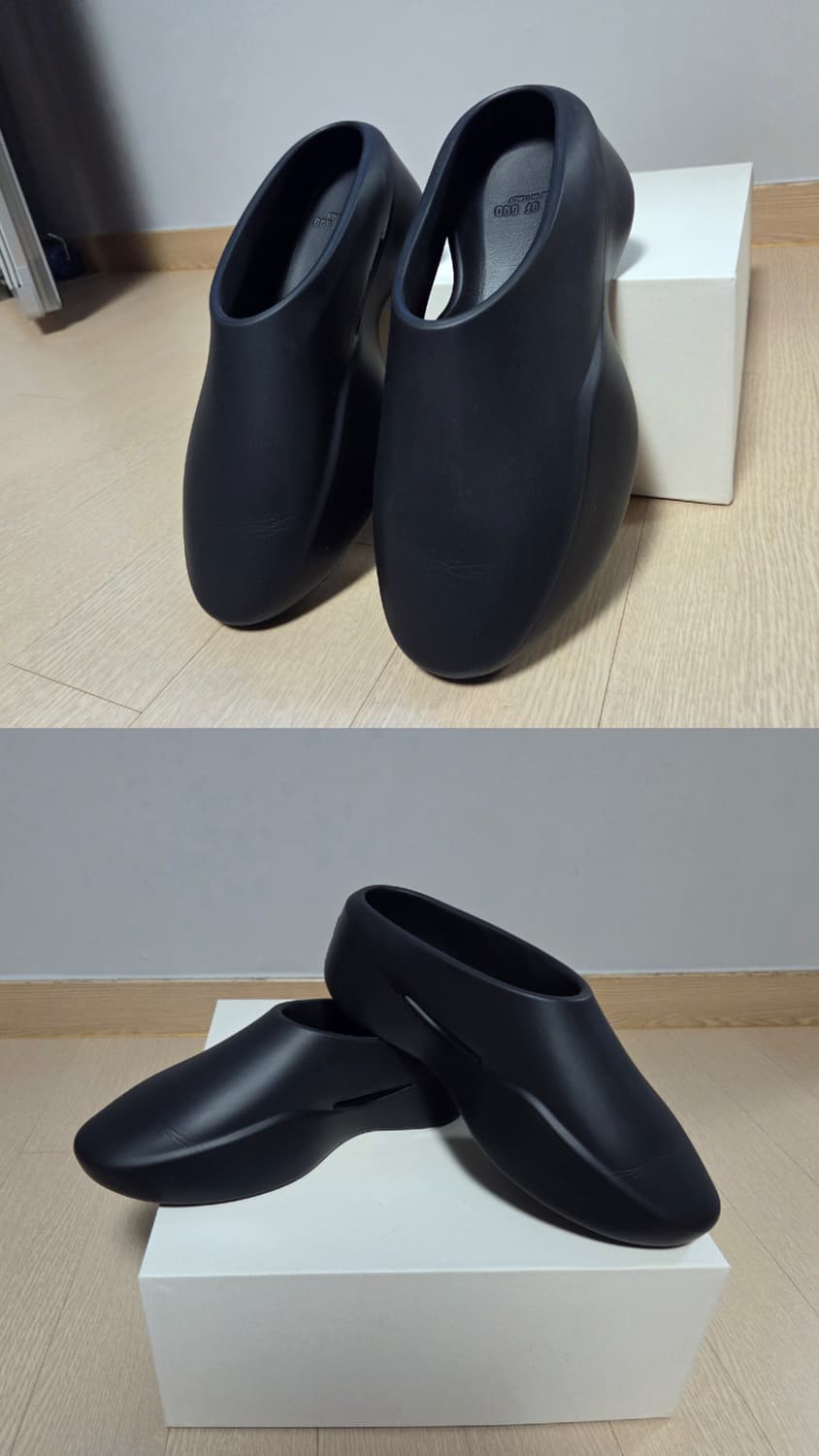 [정품] 피어오브갓 25FW EVA 에바 러너 슬라이드 뮬 블랙 42 상품이미지4