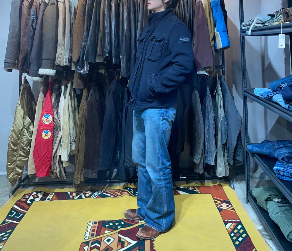 Abercrombie Elk Lake Military Wool Jacke 상품이미지2