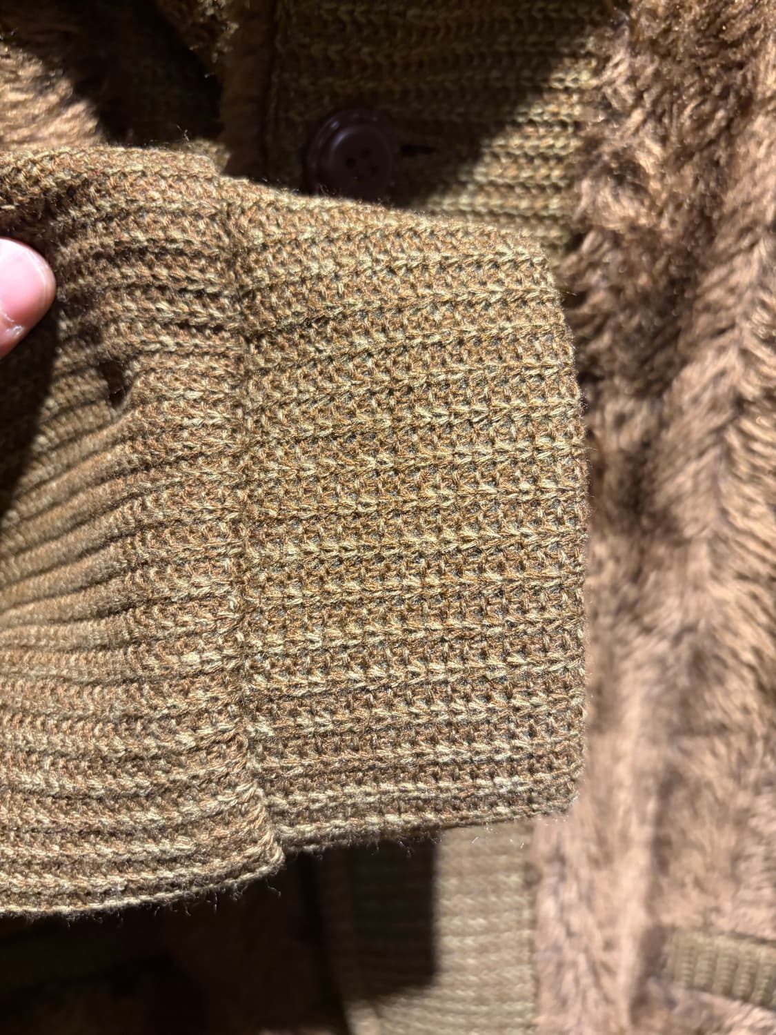 Japanese fur coat gardigan 상품이미지4