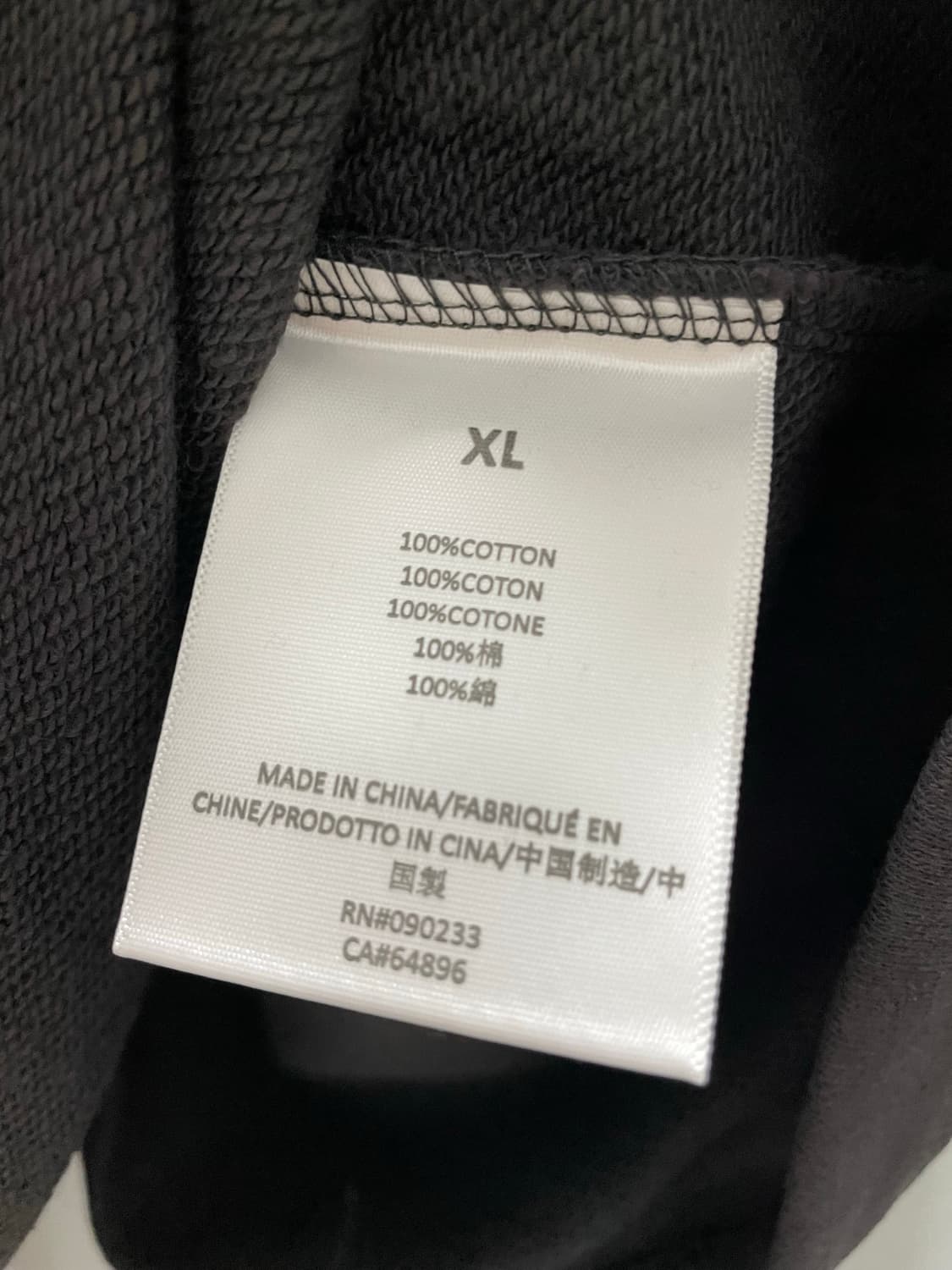 피어오브갓 에센셜/ 1977 럭비티 아이언/ XL 상품이미지8