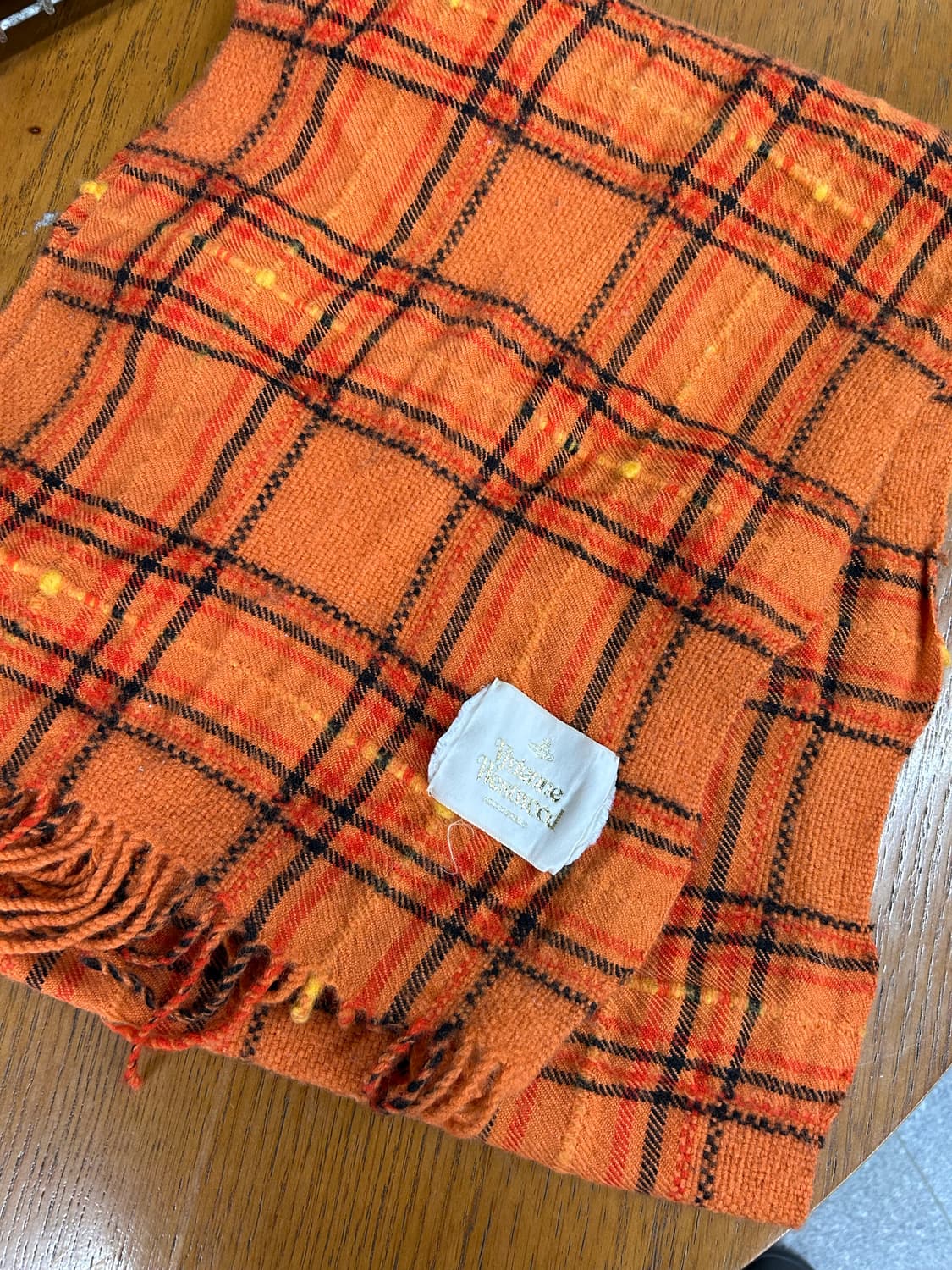 Vivienne Westwood Check Muffler 상품이미지3