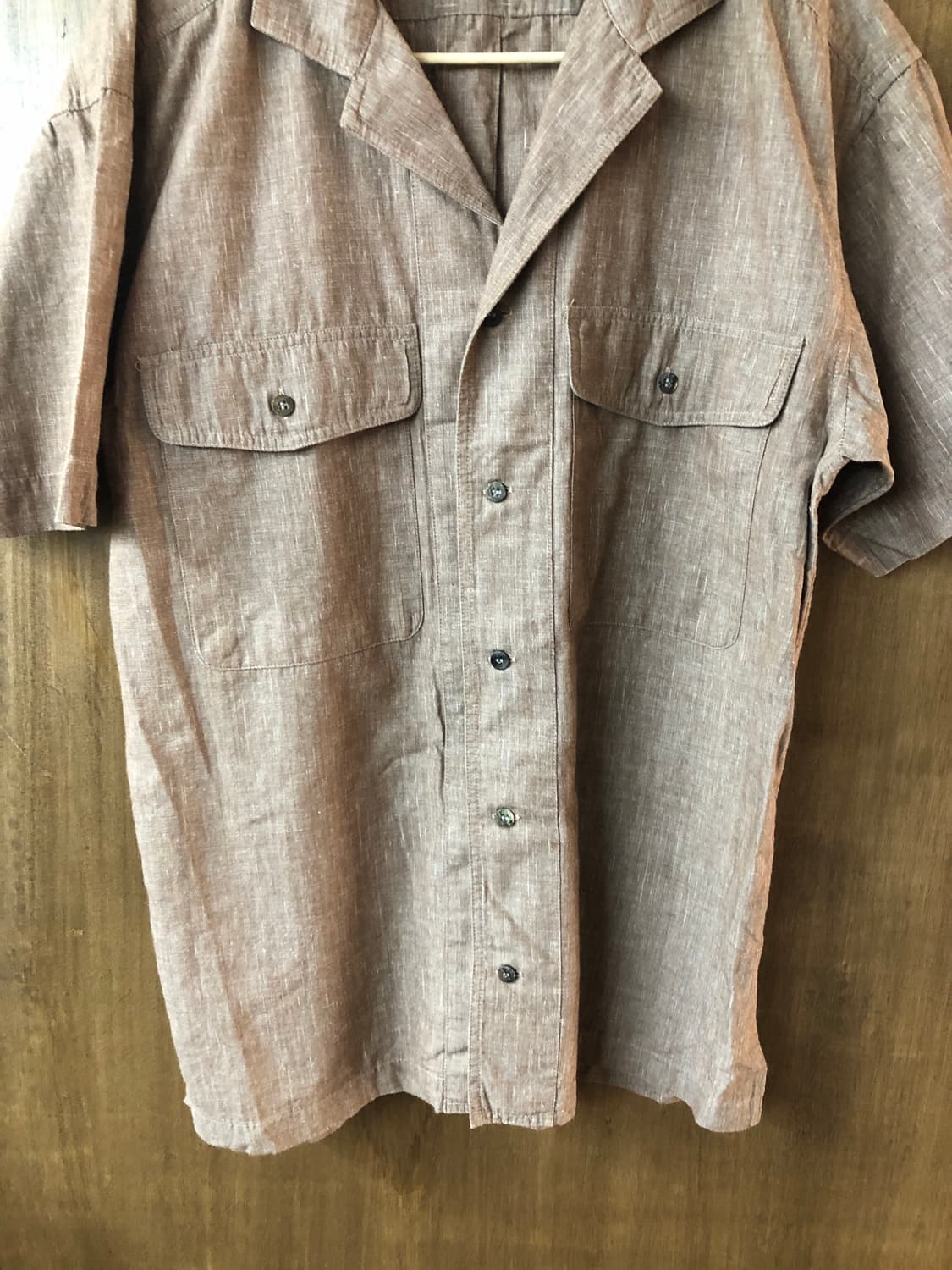 Issey miyake 오픈 카라 셔츠 s 상품이미지3