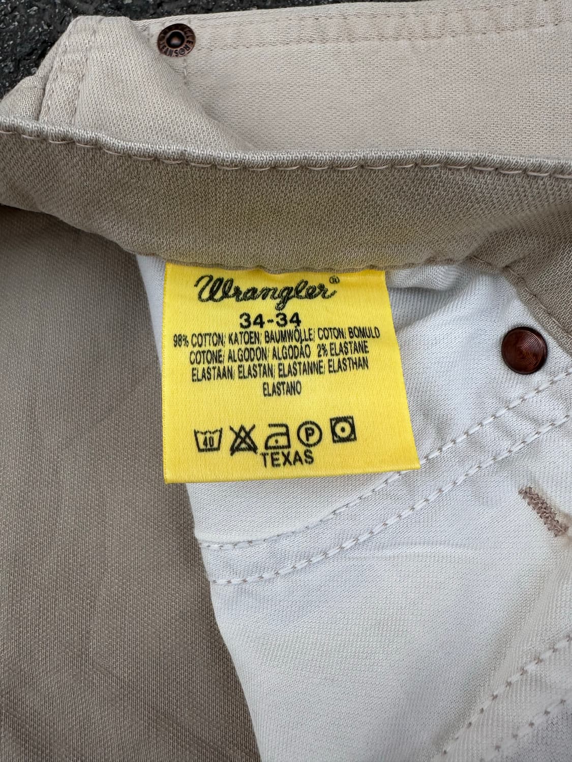 [랭글러] •Wrangler Stretch Straight Fit 상품이미지6