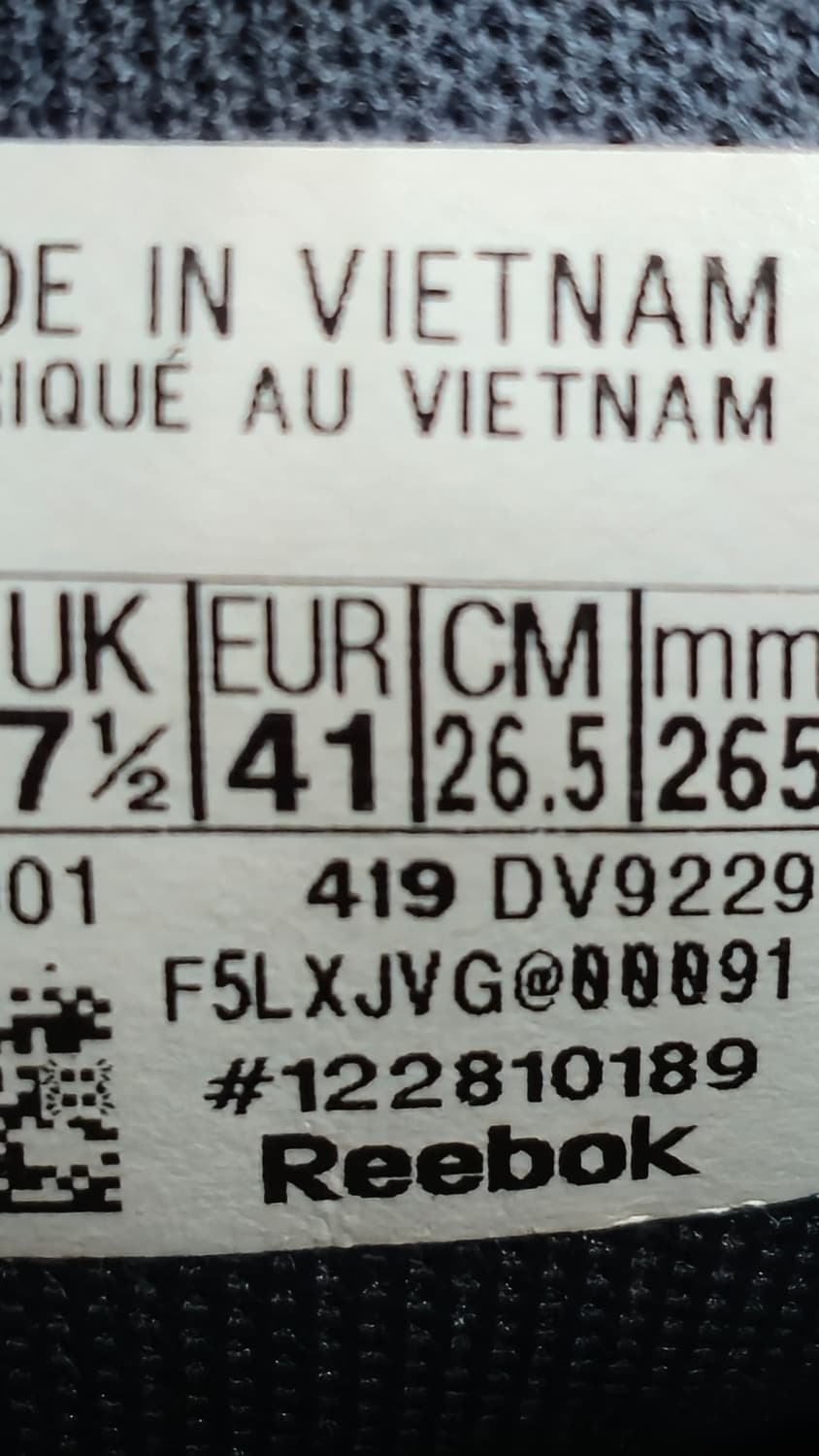 리복 265mm- 드리프티움 네이비  런닝화  상품이미지7