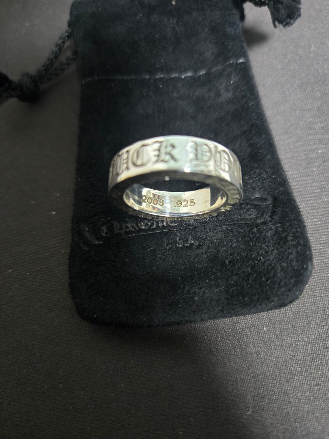 크롬하츠 퍽유링(US6.5) 상품이미지4