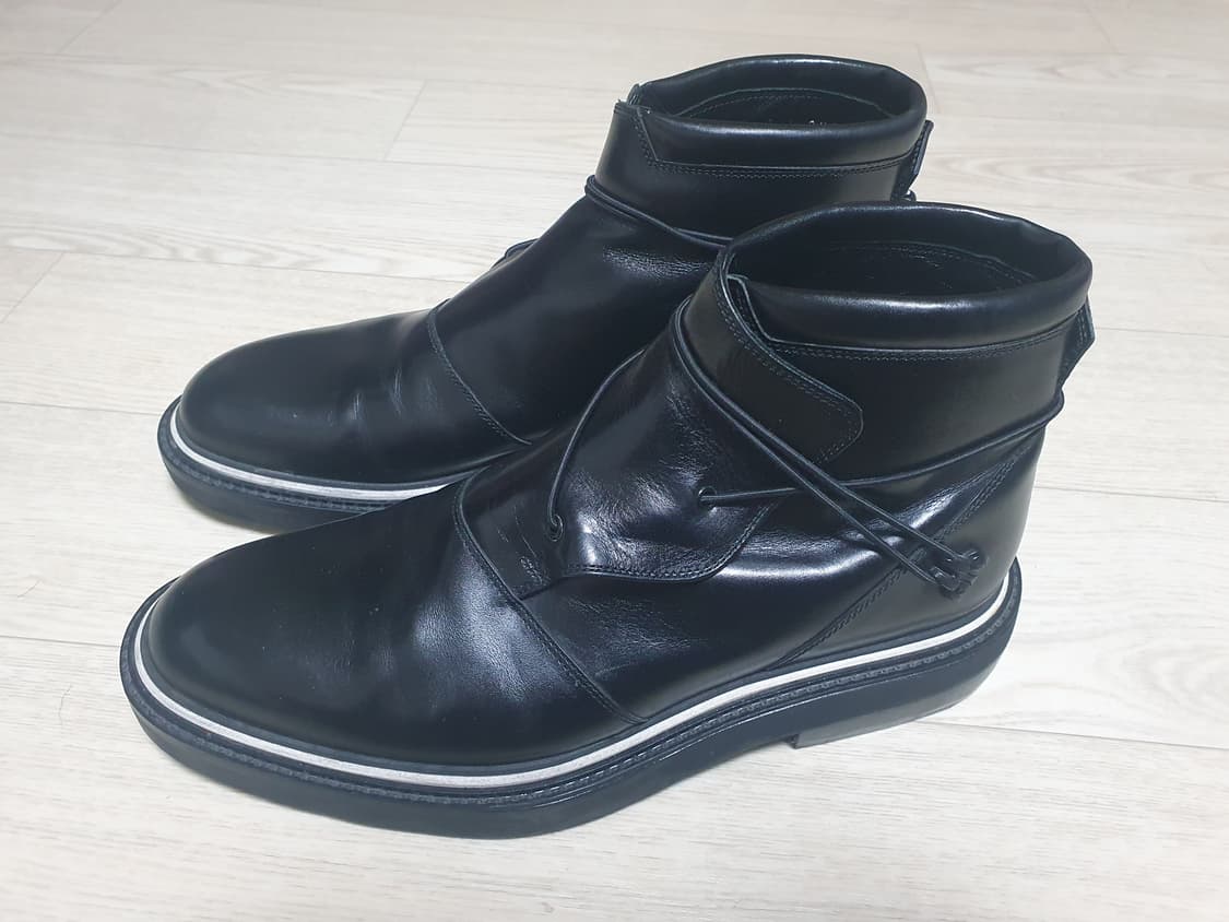 디올 옴므 09AW 레더 앵클 부츠 41 상품이미지5