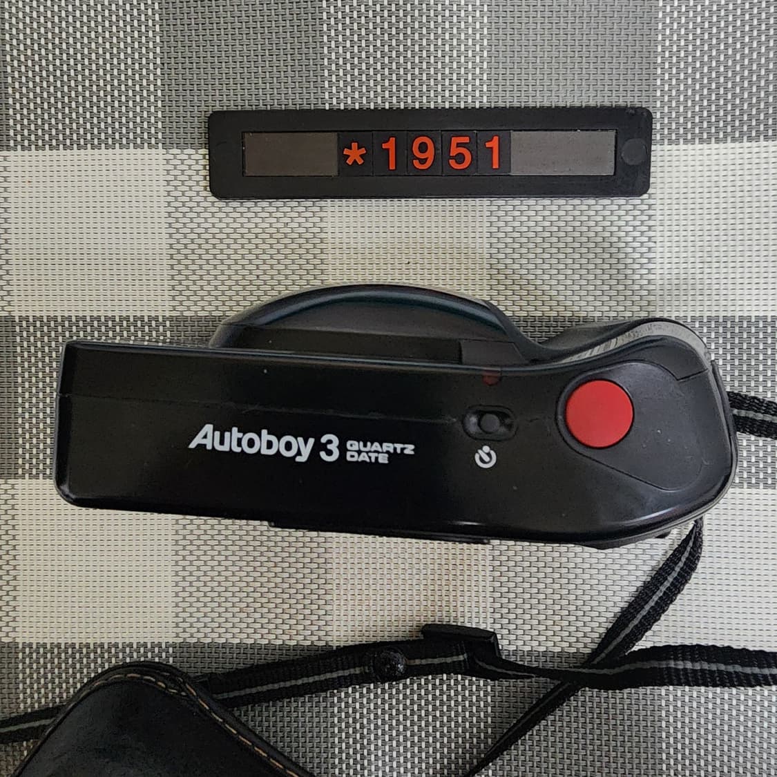 캐논 오토보이 3 필름카메라 데이터백 파우치포함 상품이미지2