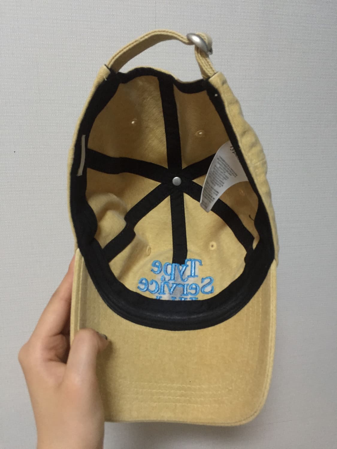 타입서비스모자 라이트옐로우 상품이미지4