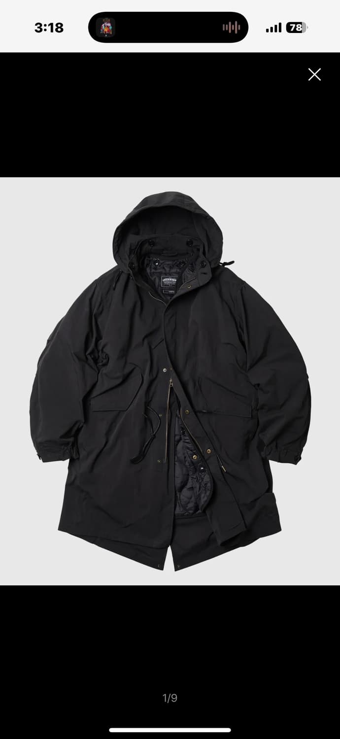 VINCENT M1965 FISHTAIL PARKA 004 _ BLACK 상품이미지1