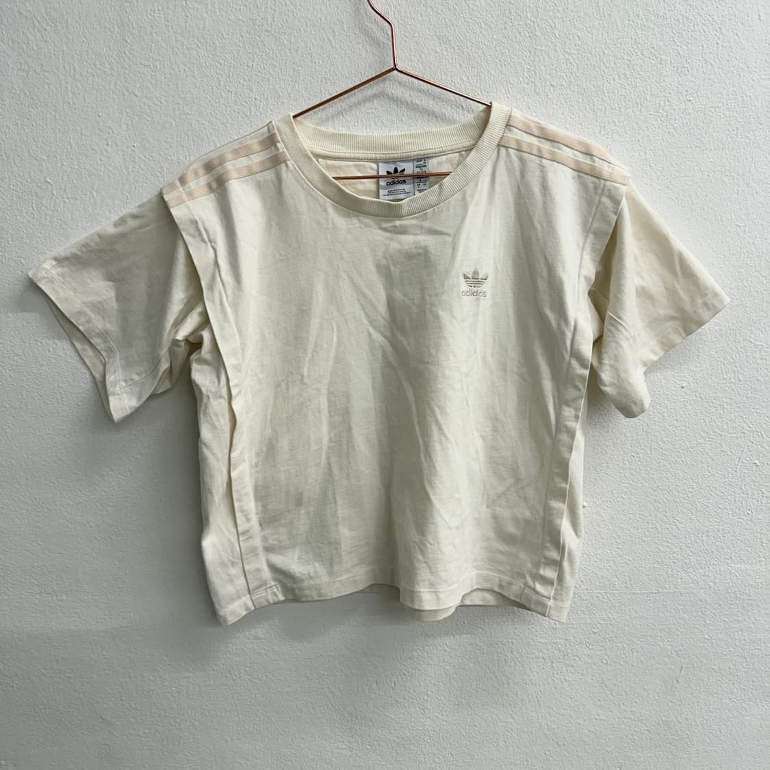 아디다스 트레포일 크롭 반팔티 (S) 상품이미지1