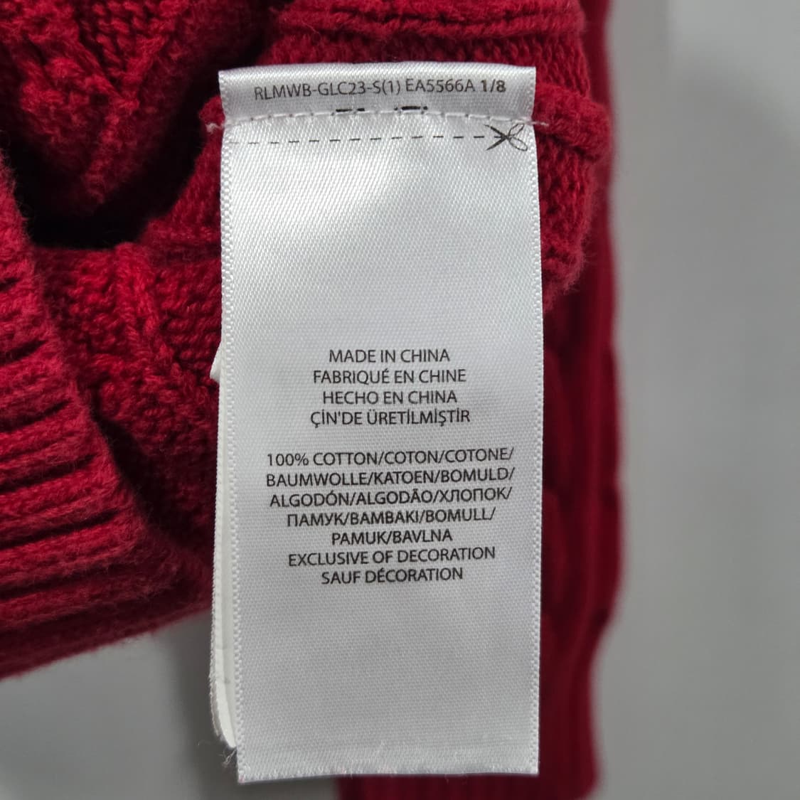 폴로랄프로렌 키즈 케이블 니트 5 상품이미지4