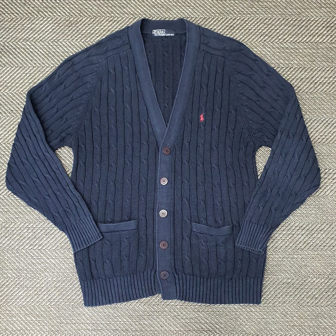 폴로 랄프로렌 케이블 가디건 남자105 상품이미지1