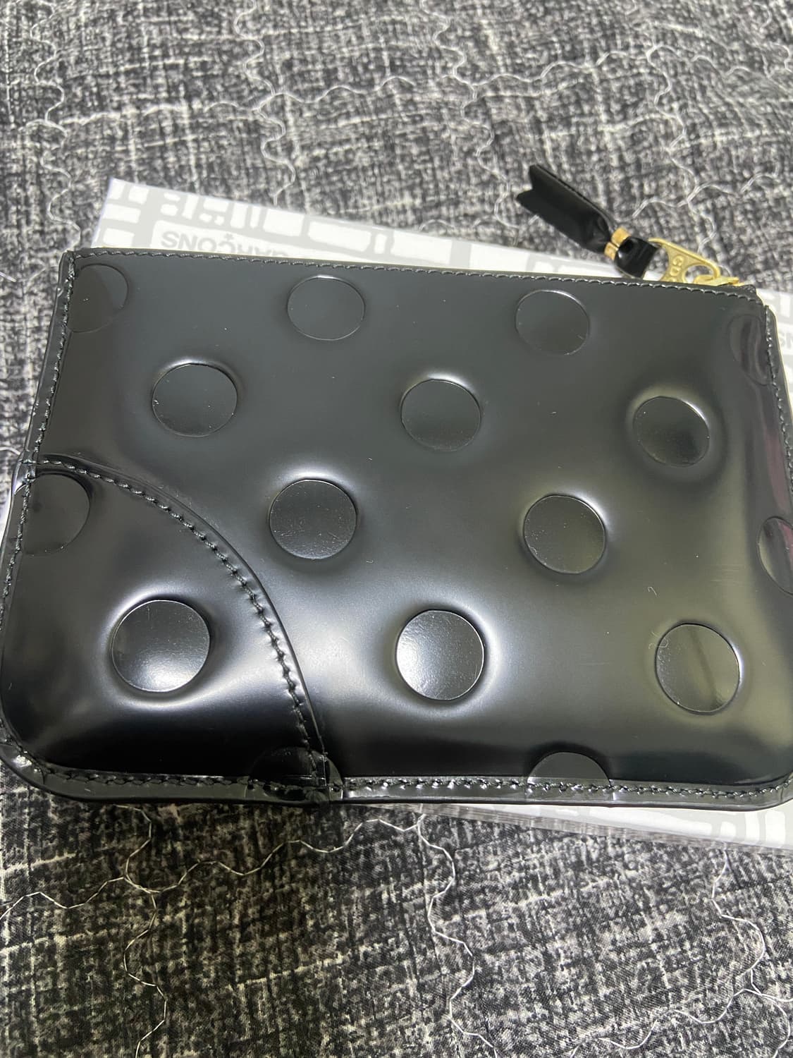 꼼데가르송 도트 지갑 파우치 상품이미지2