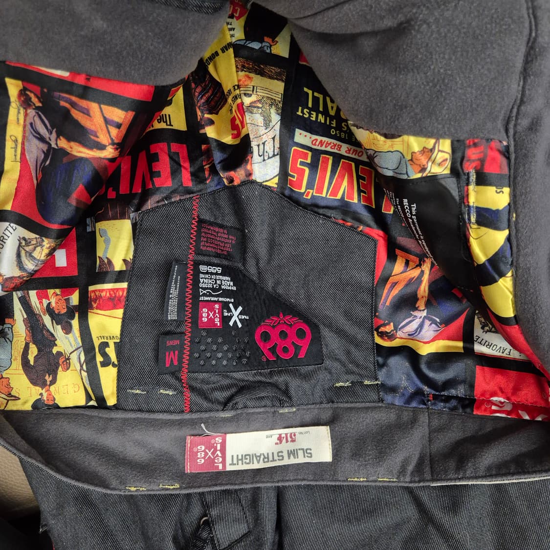 리바이스514 x 686 스키 팬츠 34 상품이미지5