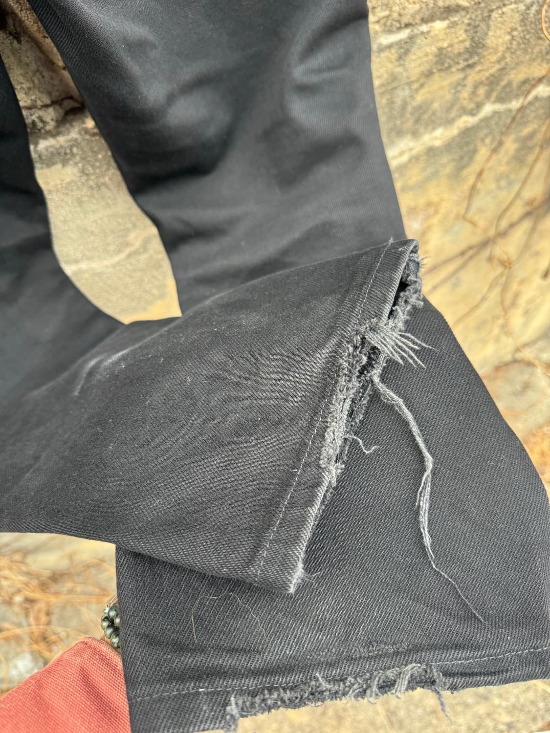 00s 엘엘빈 빈티지 블랙 데님 팬츠 상품이미지7