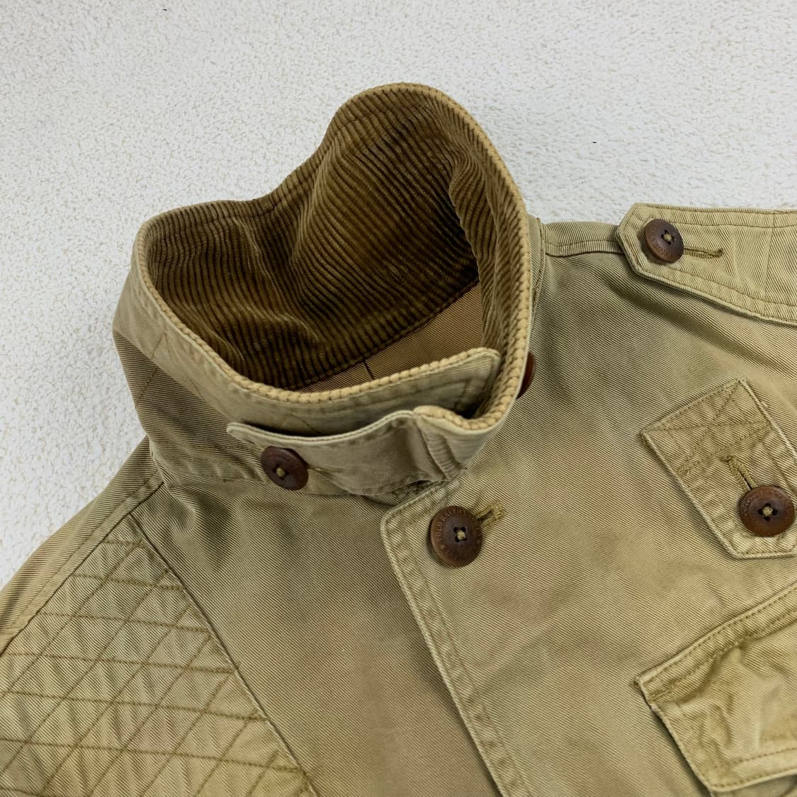 폴로 랄프로렌 코듀로이 카라 헌팅 자켓 베이지 상품이미지3