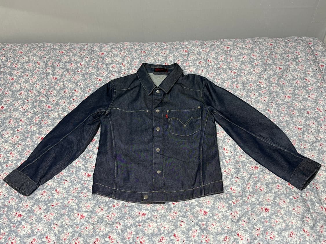 00's 리바이스 엔지니어드진 데님 자켓 상품이미지1