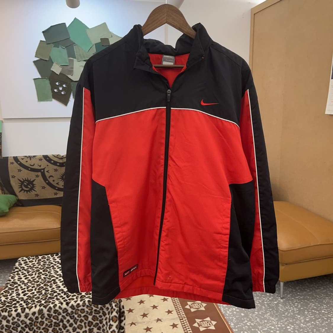 나이키 올드스쿨 레트로 빈티지 배색 바람막이 자켓 7 C09582 상품이미지3