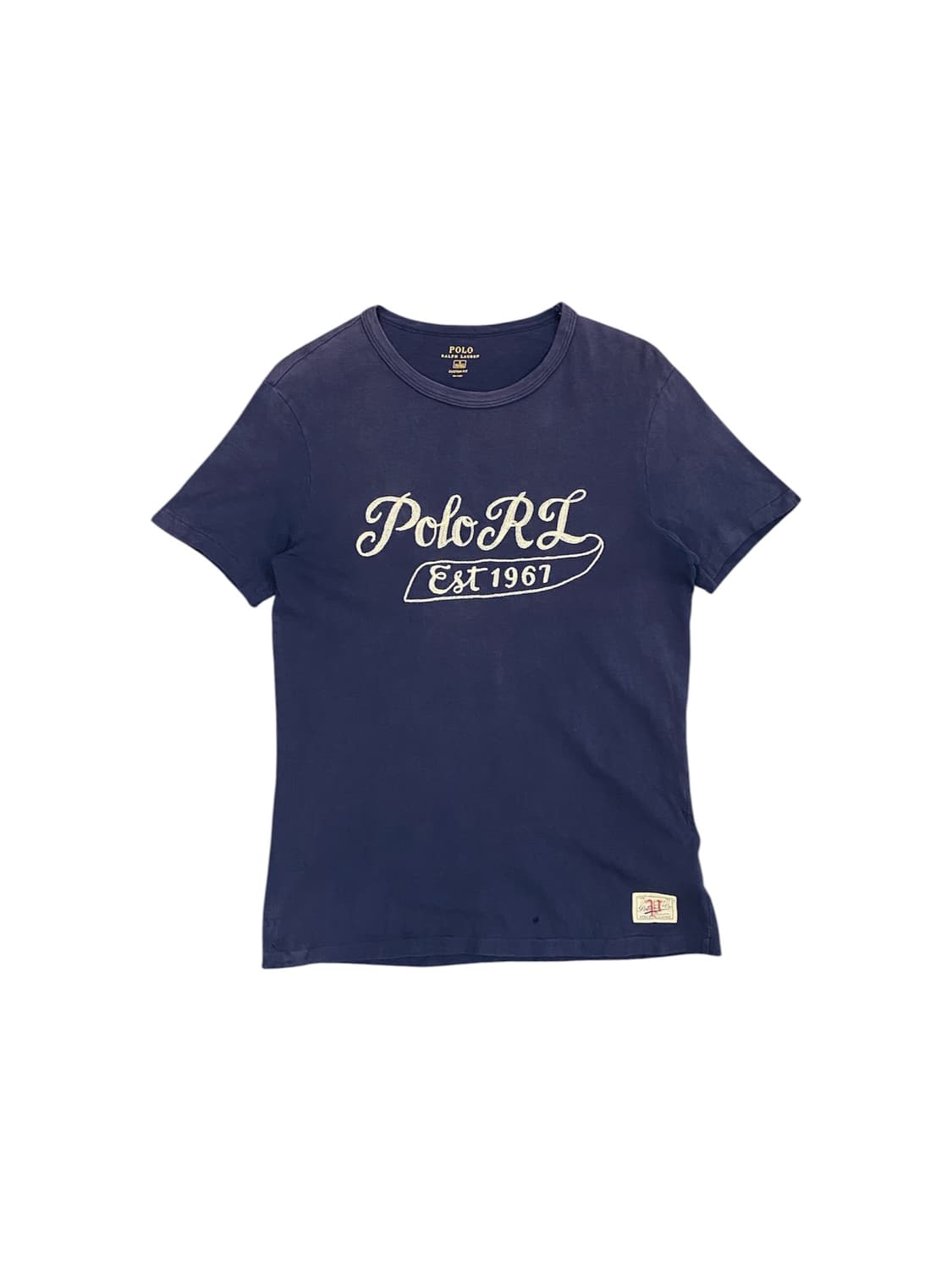 Polo Ralph Lauren 레터링 자수 반팔 티셔츠 상품이미지1