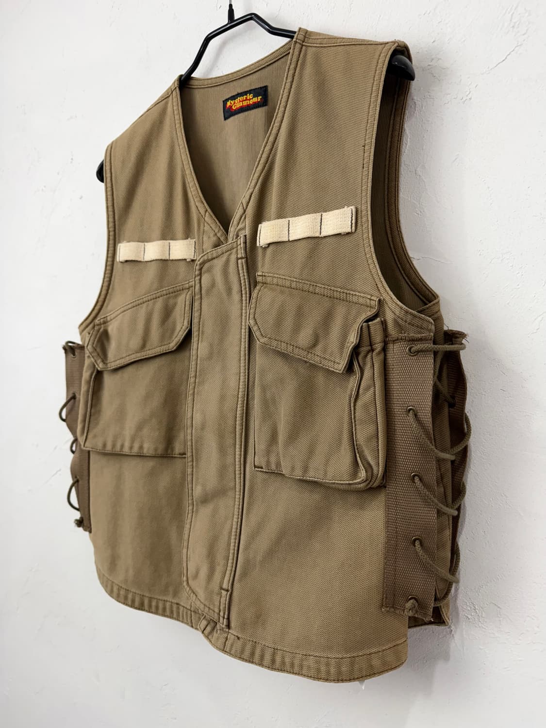 90s 히스테릭 글래머 ‘KINKY JEANS' M69 플락 베스트 상품이미지3