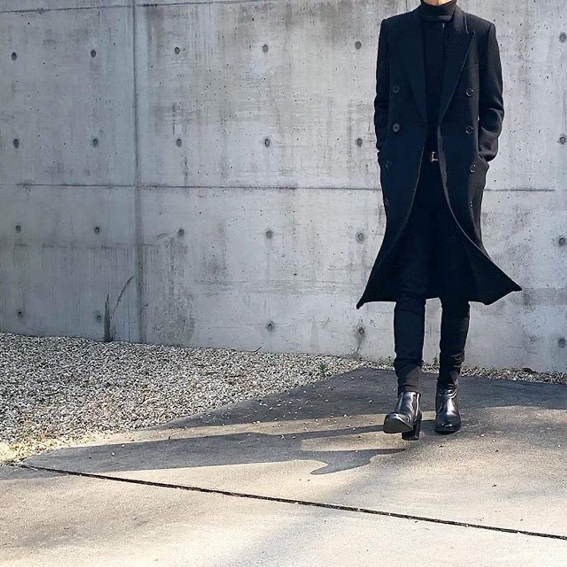 생로랑 더블브레스티드 울코트 46size 상품이미지2