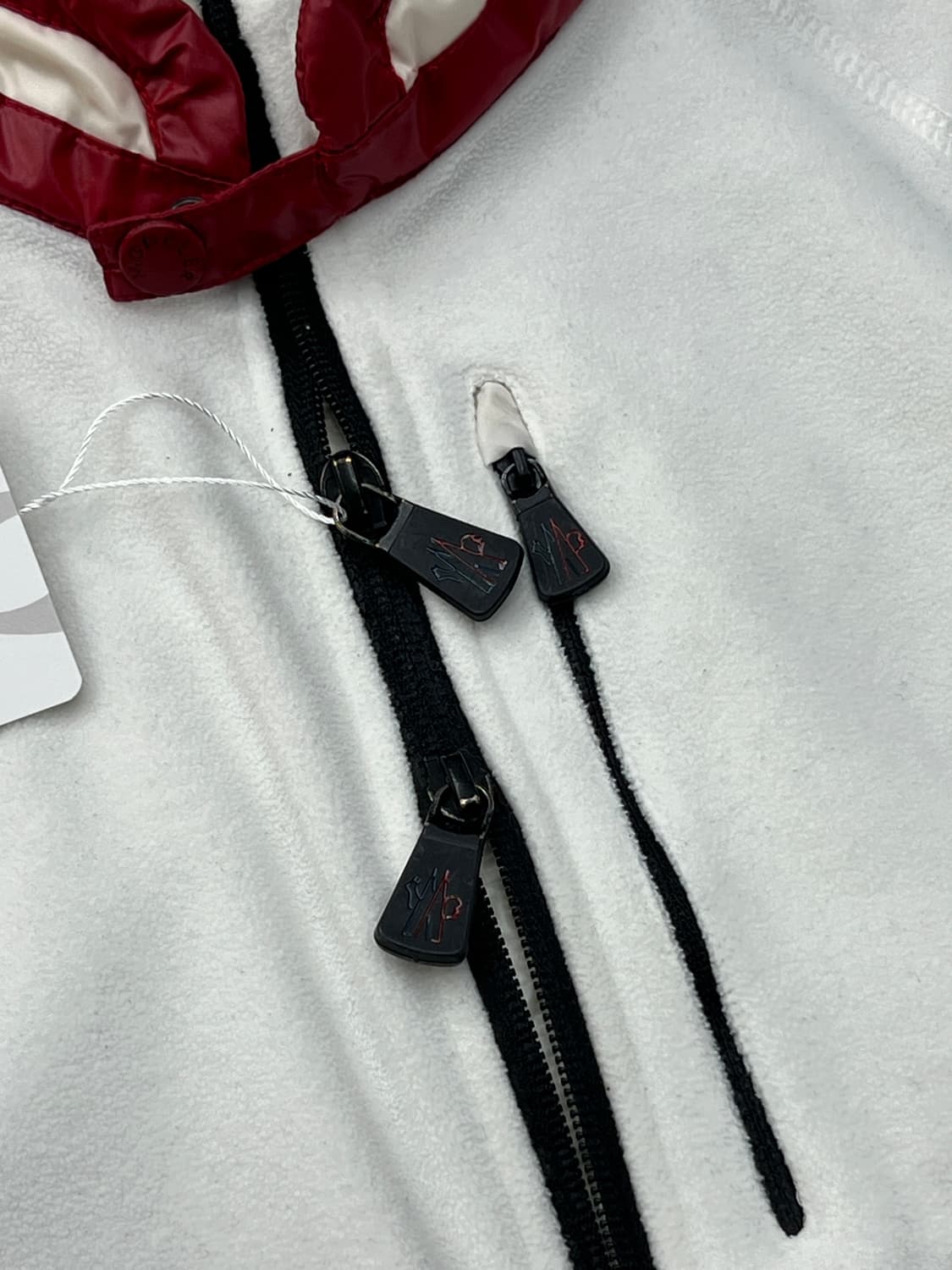 몽클레어 그래노블 플리스 배색 집업 상품이미지5