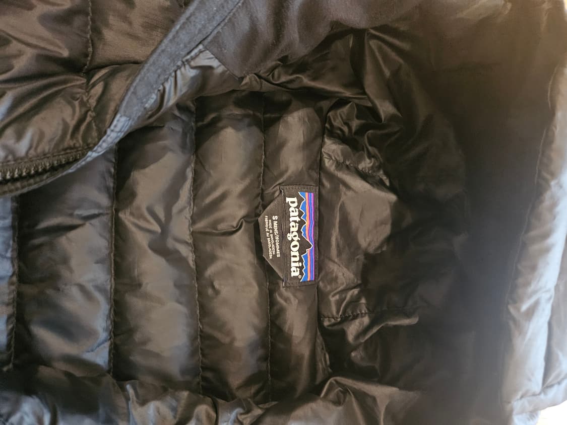 민트급 파타고니아 맨즈 다운 스웨터 경량 패딩 s 95-100 상품이미지4