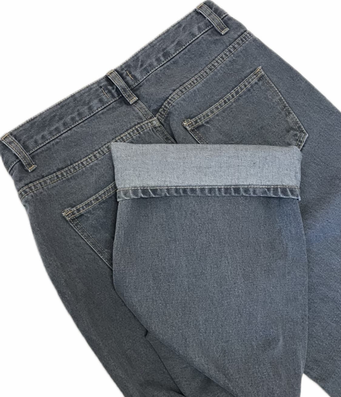 회색 그레이  데님 팬츠 상품이미지3