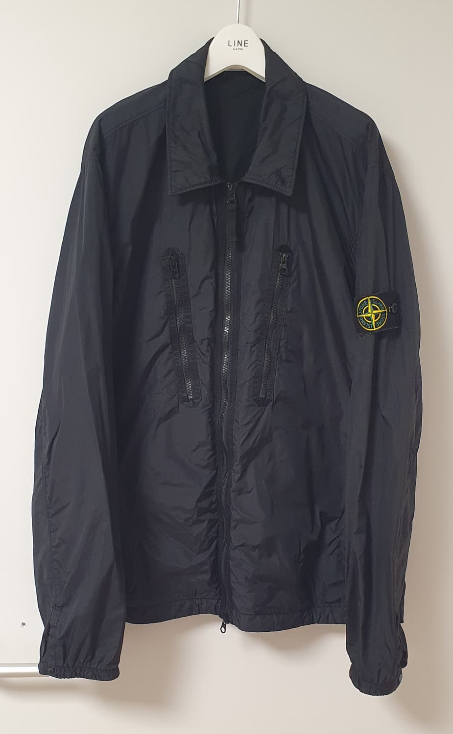 스톤아일랜드 21FW 크링클랩스 경량 패딩(블랙,L) 상품이미지1