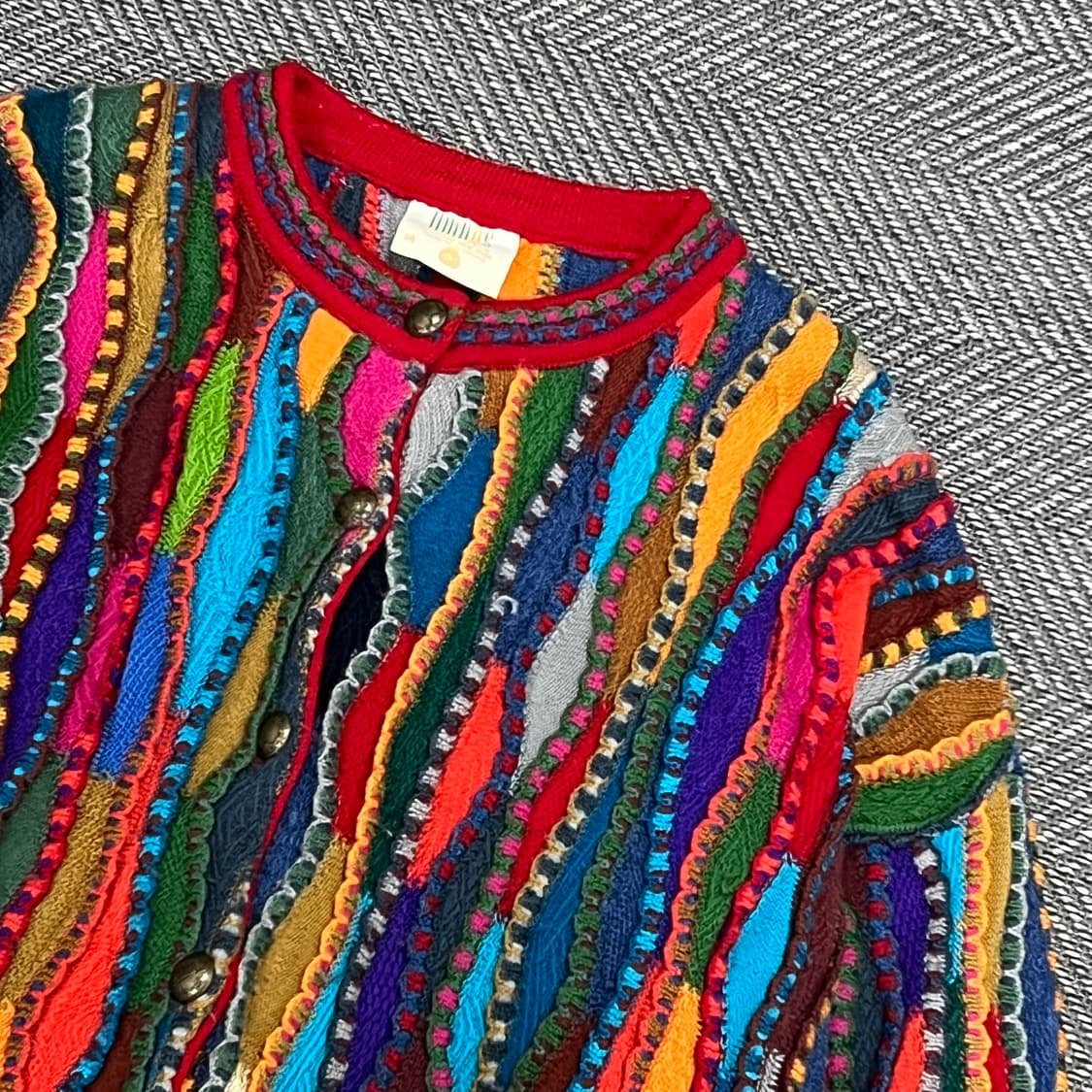 오스트레일리아 울 케이블 가디건 v1043 상품이미지3