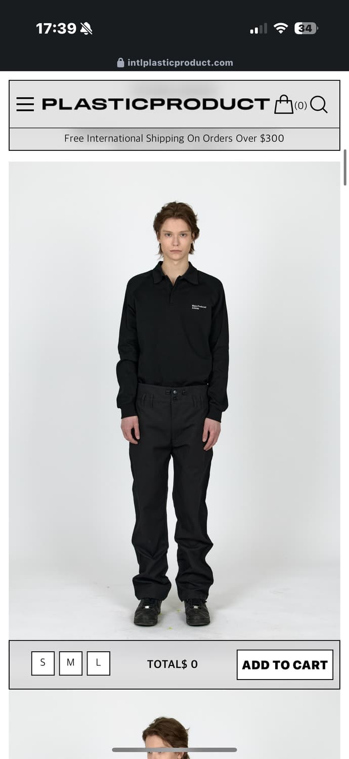플라스틱프로덕트 팬츠 MPa RAISED WAIST PANTS 상품이미지3