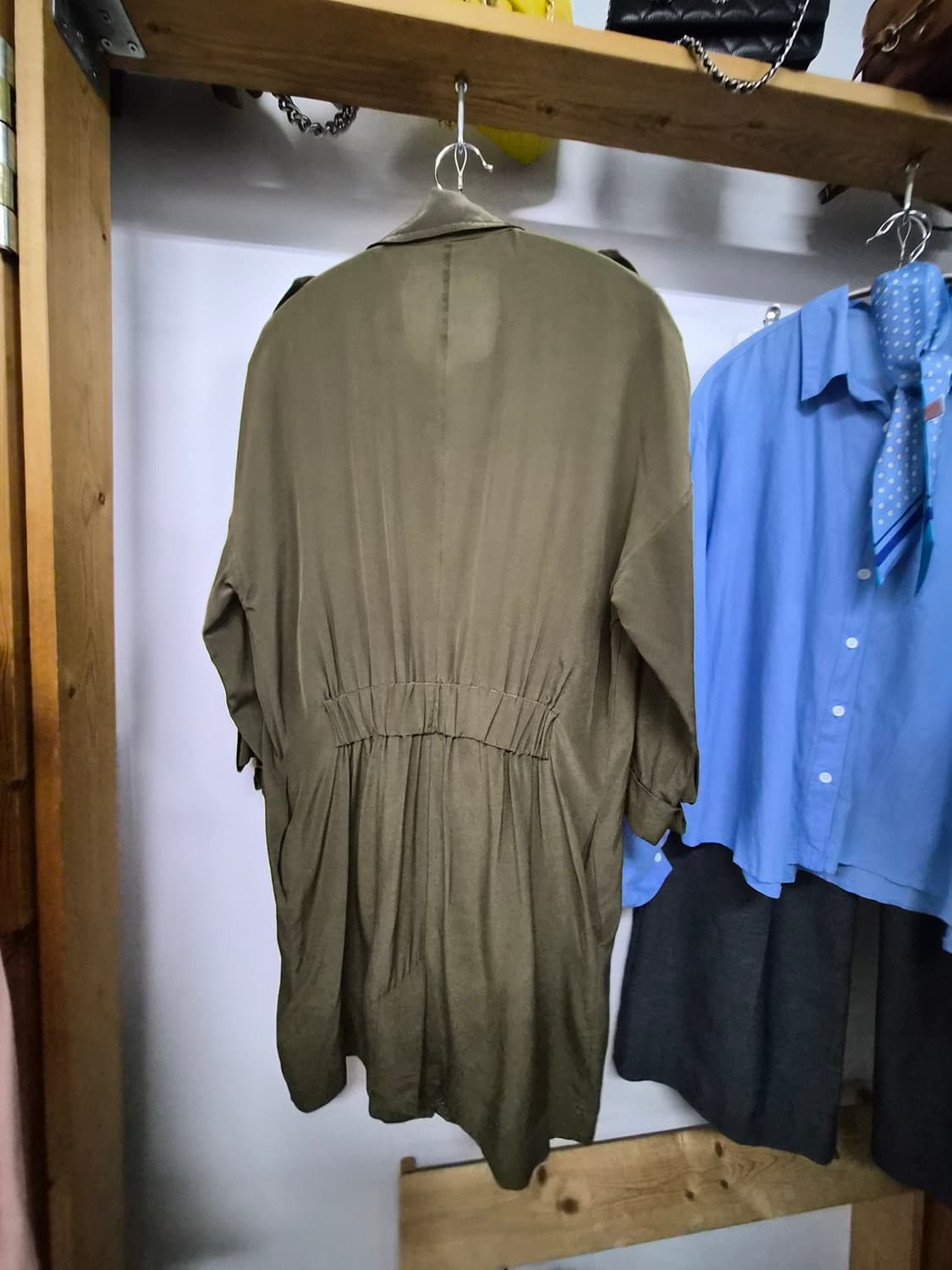 올세인츠 실크 자수 집업 원피스.아우터 상품이미지8