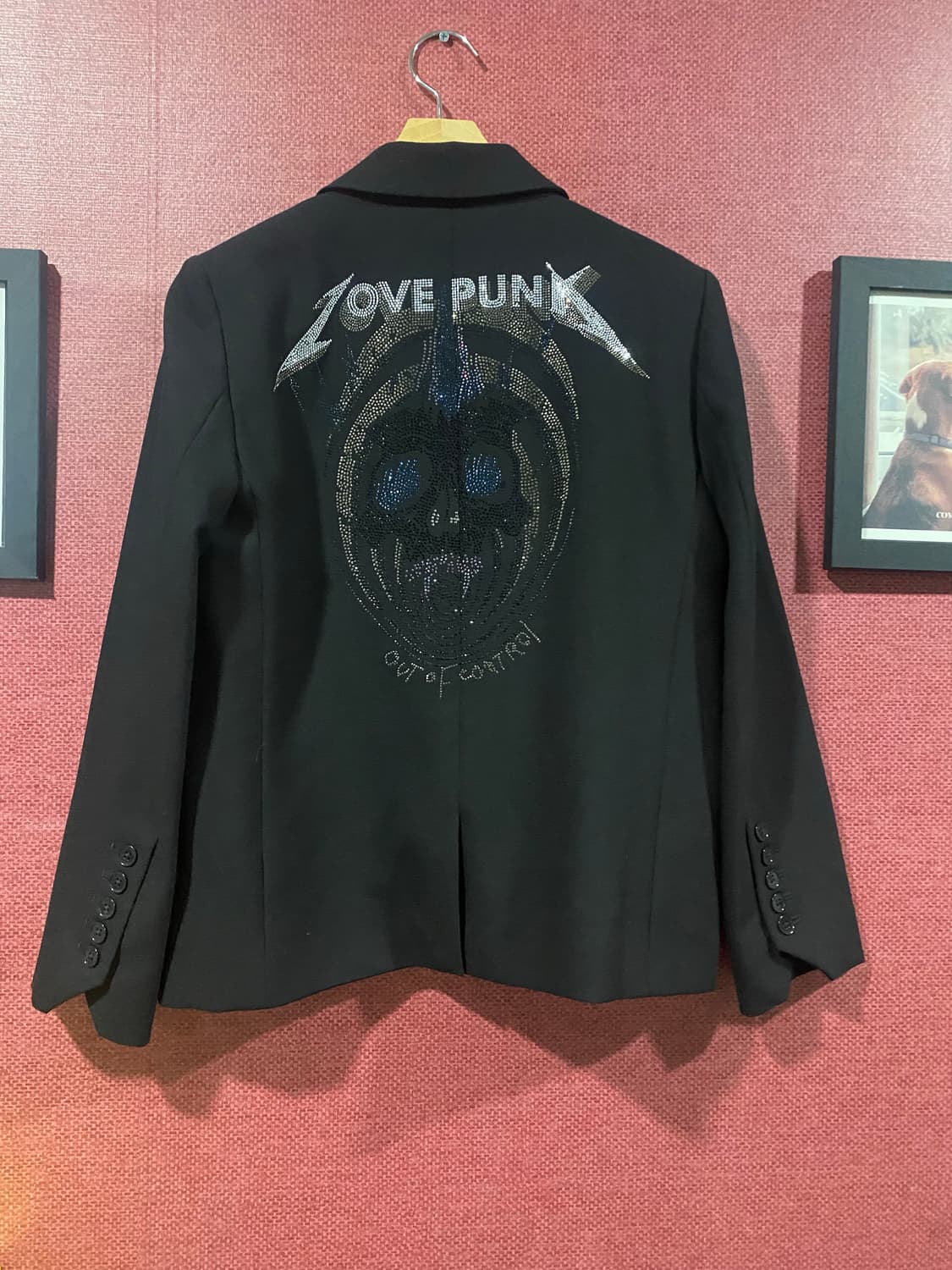 ZADIG&VOLTAIRE 블랙  비즈 자켓 상품이미지4