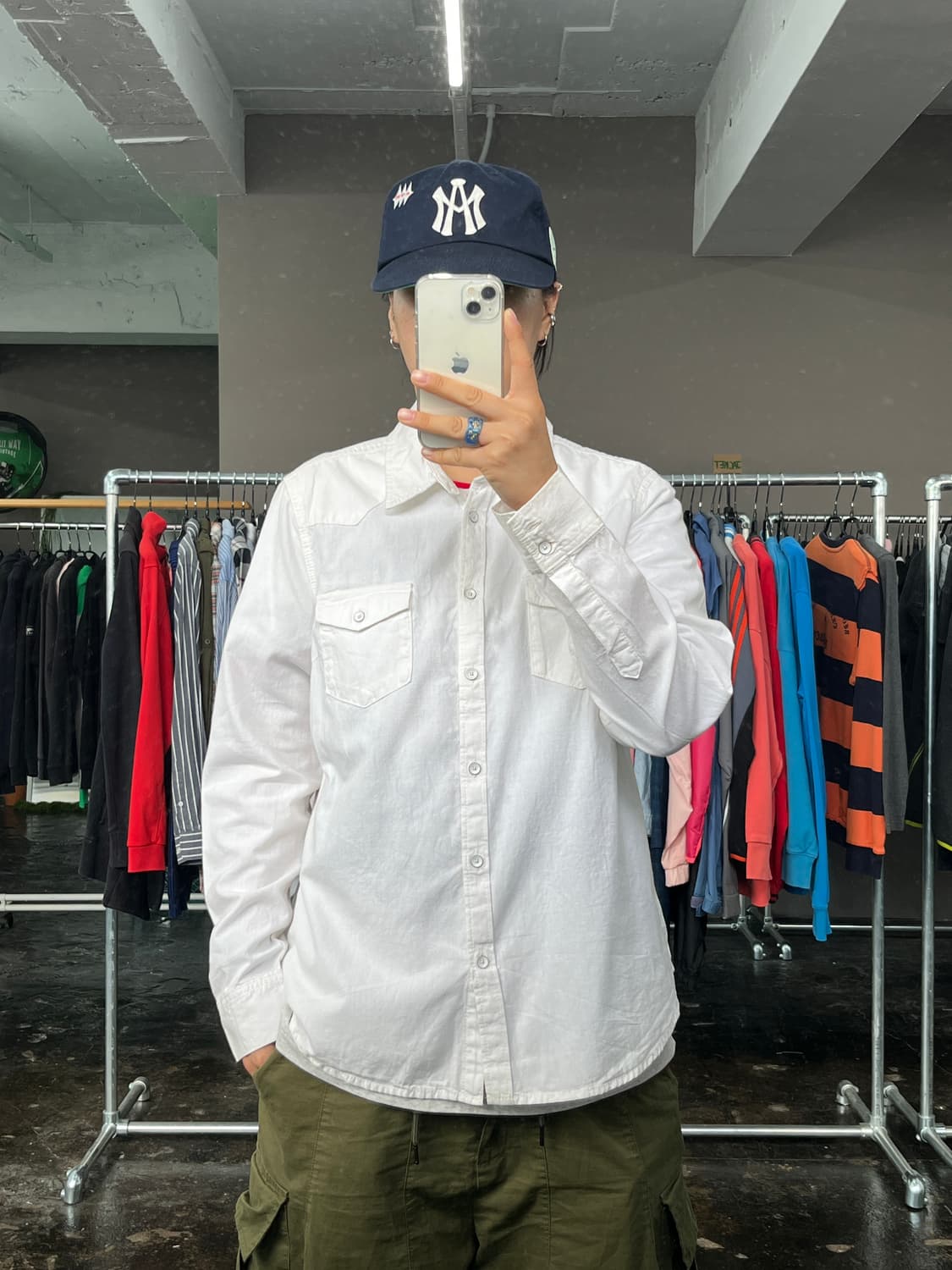 GAP 코튼 워크 셔츠(데드스탁)  상품이미지2