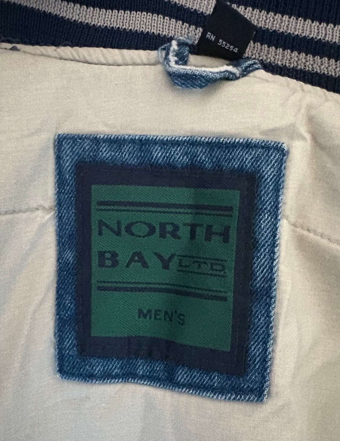 North bay 데님 바시티 자켓 상품이미지2