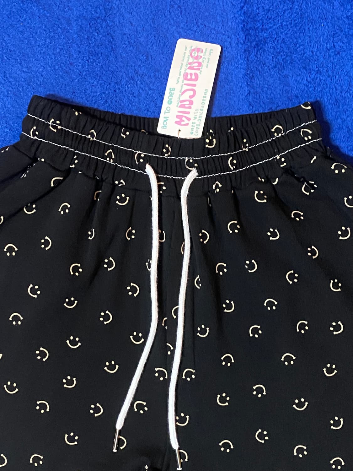 MINJIENA 민지에나 스마일 조거팬츠 블랙 상품이미지4