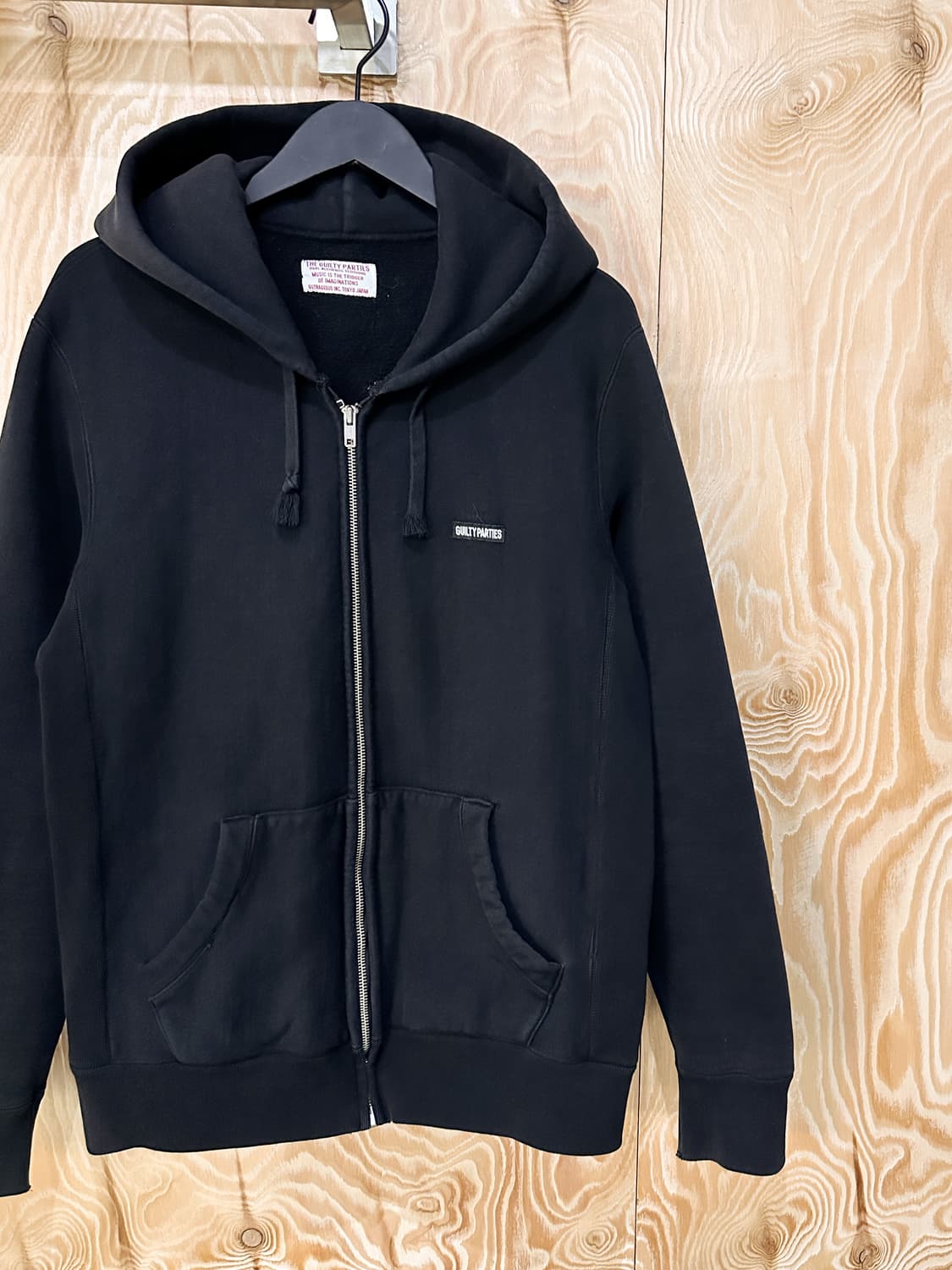 와코마리아 페이드 헤비웨이트 후드집업 상품이미지4