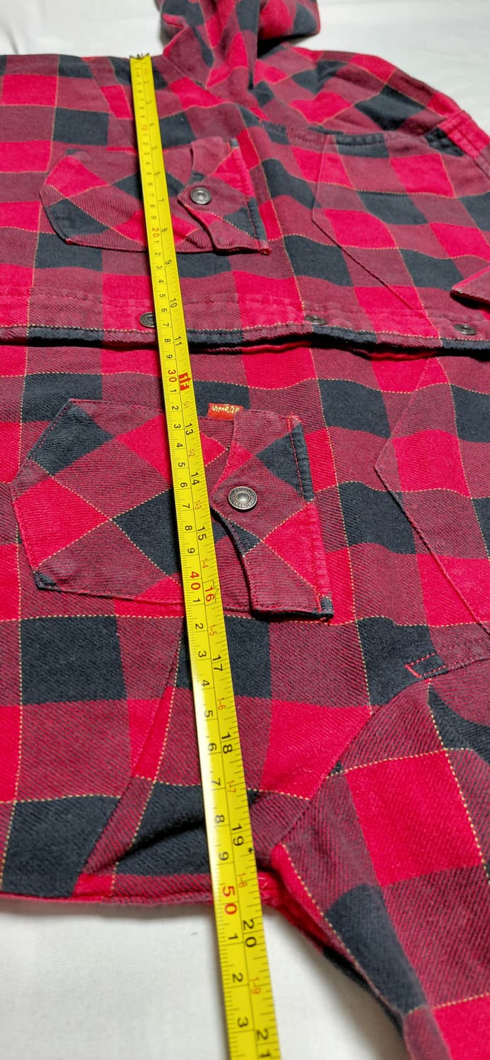 Levi's NFL 샌프란시스코 체크 셔츠 M 상품이미지9